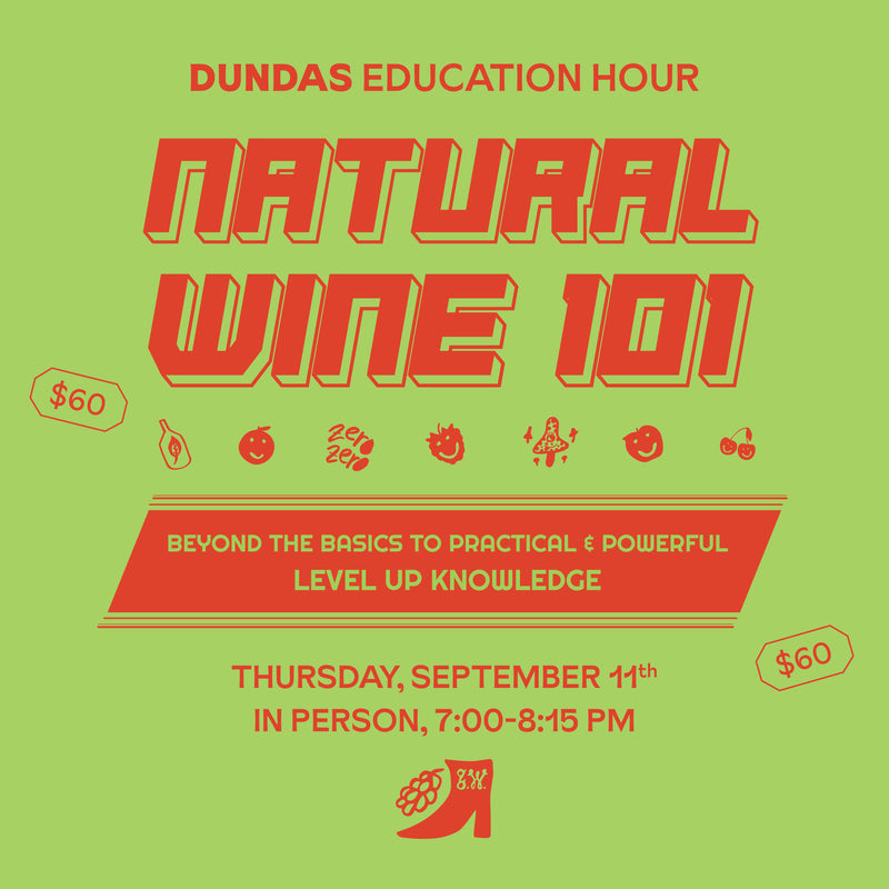 Education Hour: Natural Wine 101