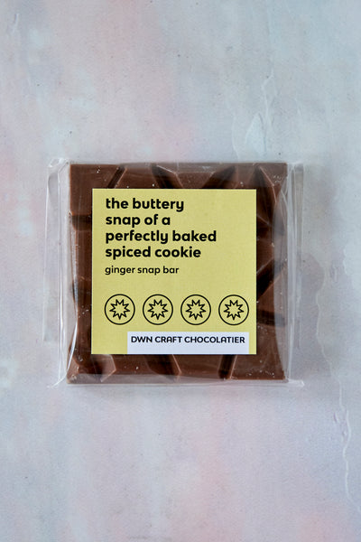 Gingersnap' Chocolate Bar